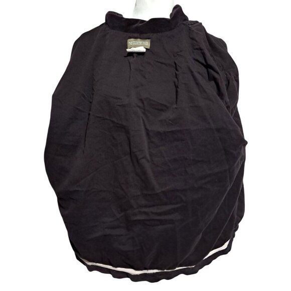 Vtg The Country Fair Jacket Womens M 90s Purple Fine Wale Corduroy Hidden Zipper - Picture 5 of 11